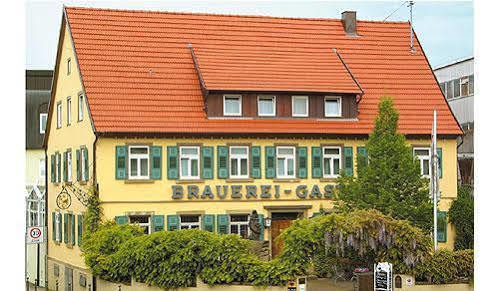 Brauereigasthof Dachsenfranz Zuzenhausen Kültér fotó