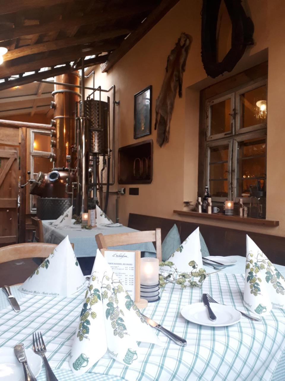 Brauereigasthof Dachsenfranz Zuzenhausen Kültér fotó